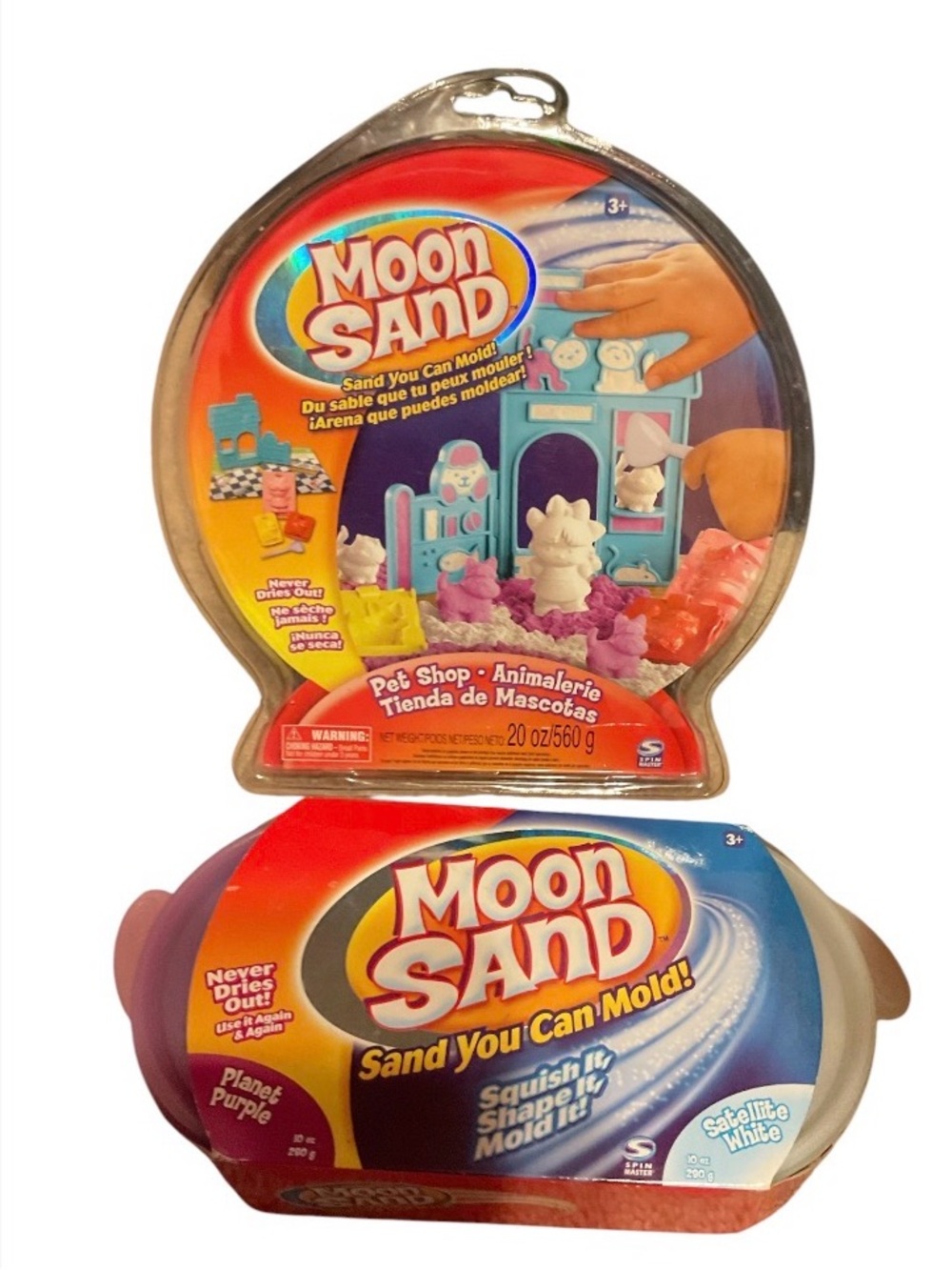Moon Sand Kids Molding Set Bundle of 2